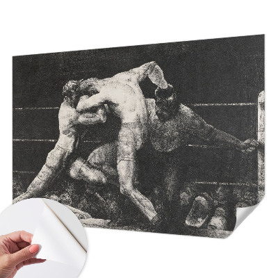 Fototapeta na ścianę z motywem pojedynku bokserów