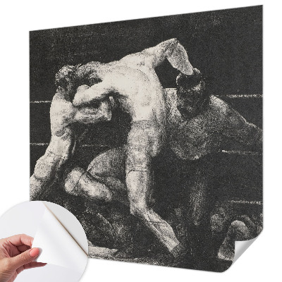 Fototapeta na ścianę z motywem pojedynku bokserów
