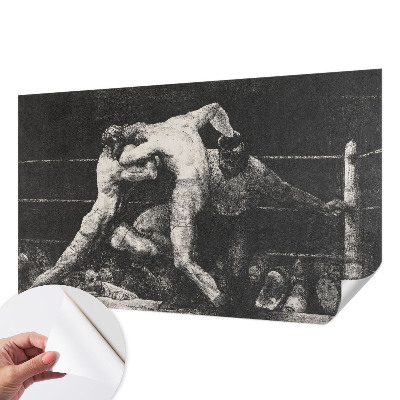 Fototapeta na ścianę z motywem pojedynku bokserów