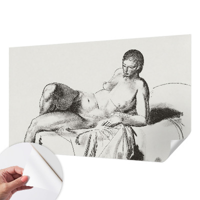 Tapeta fotograficzna samoprzylepna z artystycznym aktem