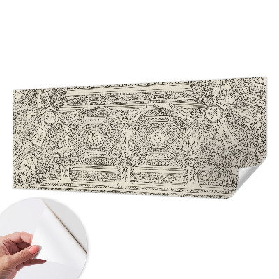 Dekoracyjna fototapeta na ścianę z motywem klasycznego ornamentu