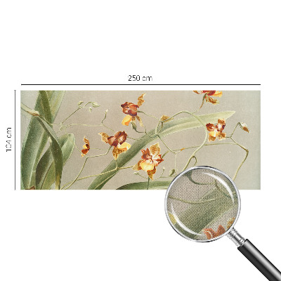 Fototapeta samoprzylepna do sypialni z klasycznym motywem orchidei