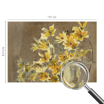 Tapeta fotograficzna samoprzylepna z motywem słonecznego bukietu