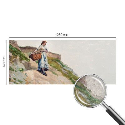 Tapeta fotograficzna z motywem kobiecego pejzażu