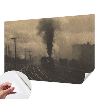 Fototapeta na ścianę z motywem przemysłowego pejzażu