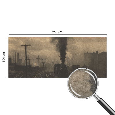 Fototapeta na ścianę z motywem przemysłowego pejzażu