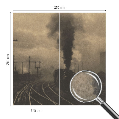 Fototapeta na ścianę z motywem przemysłowego pejzażu