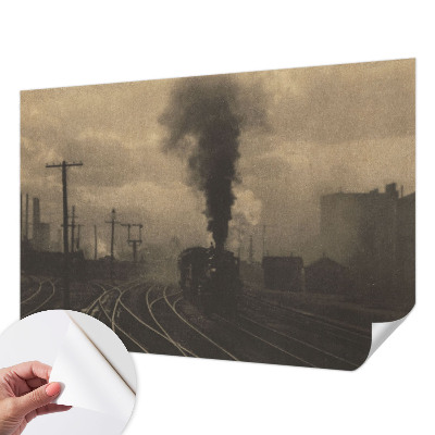 Fototapeta na ścianę z motywem przemysłowego pejzażu