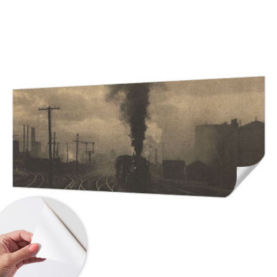 Fototapeta na ścianę z motywem przemysłowego pejzażu