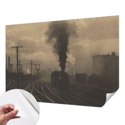 Fototapeta na ścianę z motywem przemysłowego pejzażu