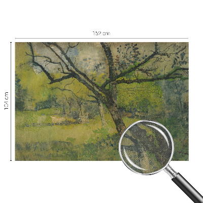 Tapeta fotograficzna z motywem zielonego pejzażu