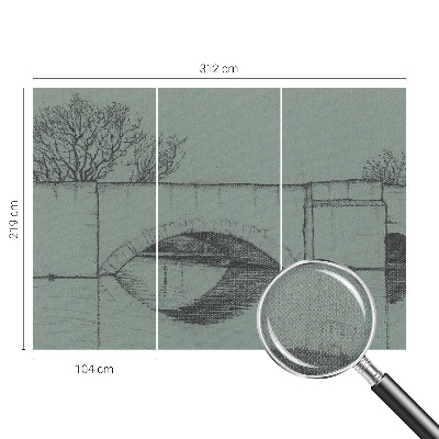 Tapeta fotograficzna z motywem mostu łukowego