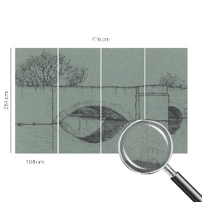 Tapeta fotograficzna z motywem mostu łukowego