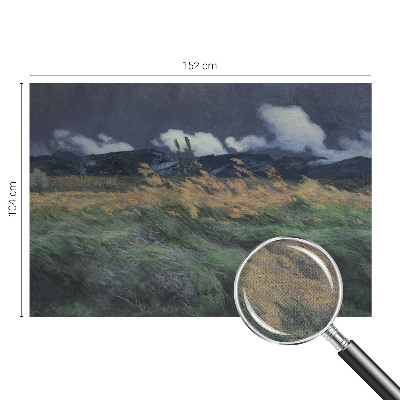 Tapeta fotograficzna samoprzylepna z motywem dmuchanych traw