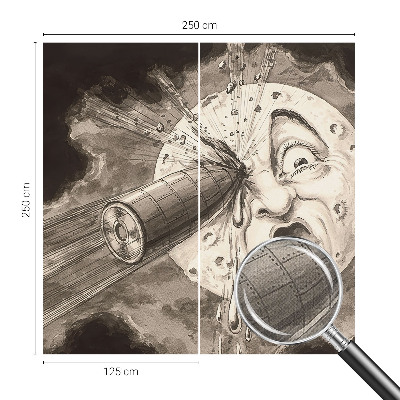 Fototapeta na ścianę Fototapeta na ścianę Kosmiczna kolizja