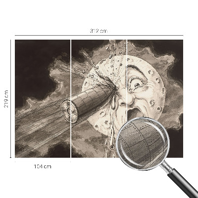 Fototapeta na ścianę Fototapeta na ścianę Kosmiczna kolizja