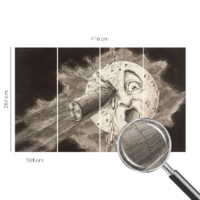 Fototapeta na ścianę Fototapeta na ścianę Kosmiczna kolizja