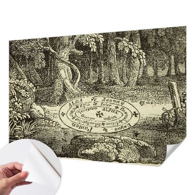Tapeta fotograficzna z motywem magicznego kręgu