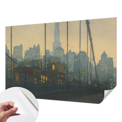 Tapeta fotograficzna samoprzylepna z motywem wieczornej panoramy
