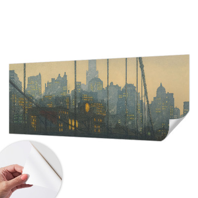 Tapeta fotograficzna samoprzylepna z motywem wieczornej panoramy