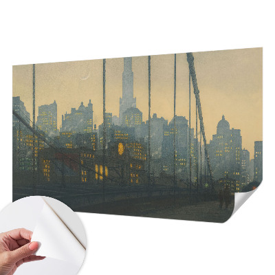 Tapeta fotograficzna samoprzylepna z motywem wieczornej panoramy