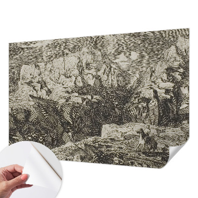 Tapeta fotograficzna samoprzylepna z motywem górskiej scenerii