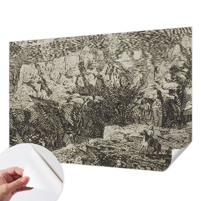 Tapeta fotograficzna samoprzylepna z motywem górskiej scenerii