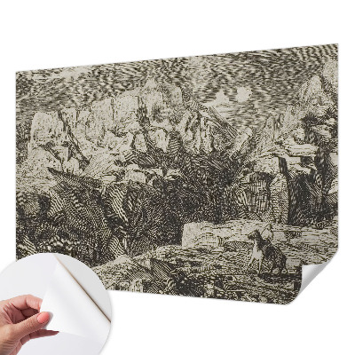 Tapeta fotograficzna samoprzylepna z motywem górskiej scenerii