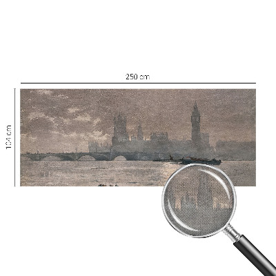 Tapeta fotograficzna z motywem nocnej panoramy