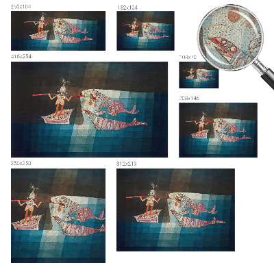 Fototapeta samoprzylepna z nadrukiem z motywem rybaka łowcy
