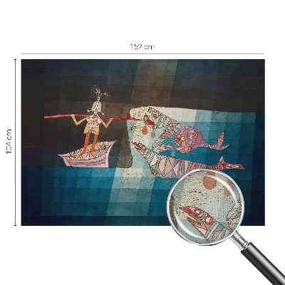 Fototapeta samoprzylepna z nadrukiem z motywem rybaka łowcy