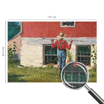 Tapeta fotograficzna samoprzylepna z motywem wiejskiej sceny