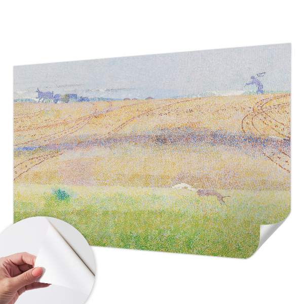 Fototapeta samoprzylepna do sypialni z motywem letniego pola