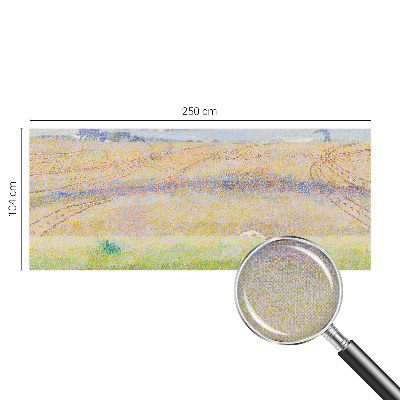Fototapeta samoprzylepna do sypialni z motywem letniego pola
