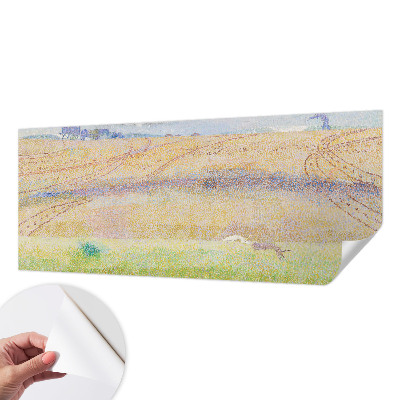 Fototapeta samoprzylepna do sypialni z motywem letniego pola