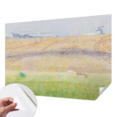 Fototapeta samoprzylepna do sypialni z motywem letniego pola
