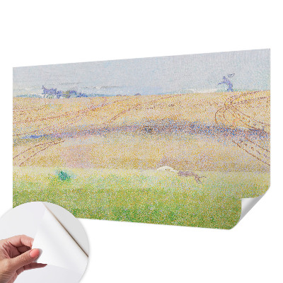 Fototapeta samoprzylepna do sypialni z motywem letniego pola