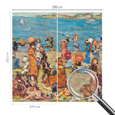 Tapeta fotograficzna samoprzylepna z motywem plażowej sceny