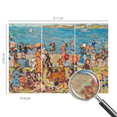Tapeta fotograficzna samoprzylepna z motywem plażowej sceny