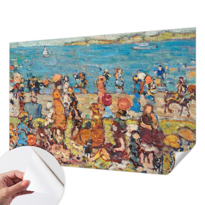 Tapeta fotograficzna samoprzylepna z motywem plażowej sceny