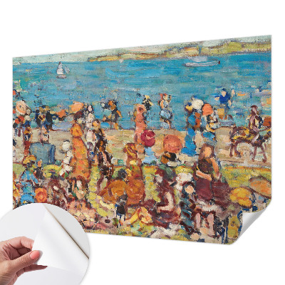 Tapeta fotograficzna samoprzylepna z motywem plażowej sceny