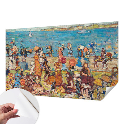 Tapeta fotograficzna samoprzylepna z motywem plażowej sceny