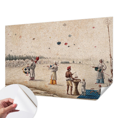 Dekoracyjna fototapeta na ścianę Wznoszące latawce