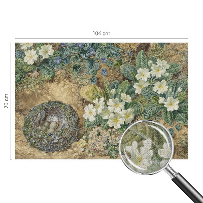 Fototapeta samoprzylepna z nadrukiem z motywem wiosennej kompozycji