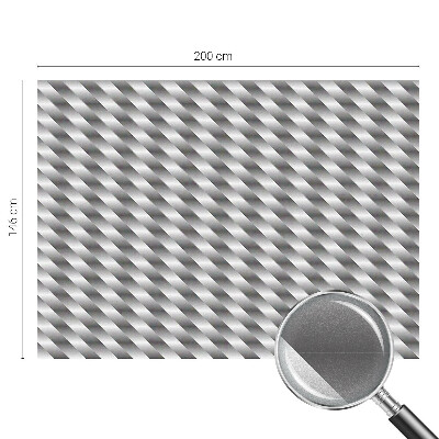 Naklejka na okno mleczna witraż Geometryczne pasy