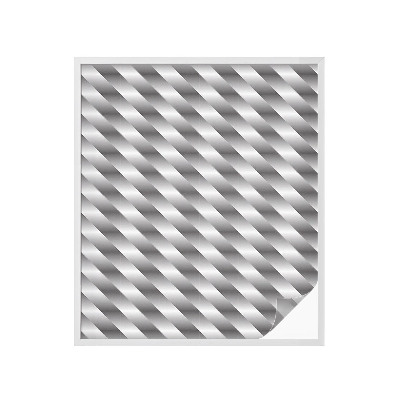 Naklejka na okno mleczna witraż Geometryczne pasy