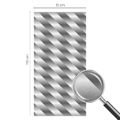 Naklejka na okno mleczna witraż Geometryczne pasy