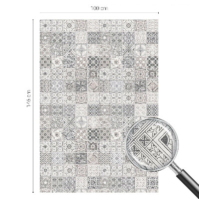 Folia okienna zapewniająca prywatność Kaflowe wzory