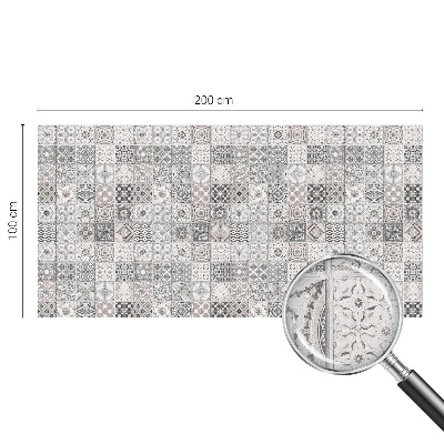 Folia okienna zapewniająca prywatność Kaflowe wzory