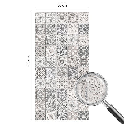 Folia okienna zapewniająca prywatność Kaflowe wzory